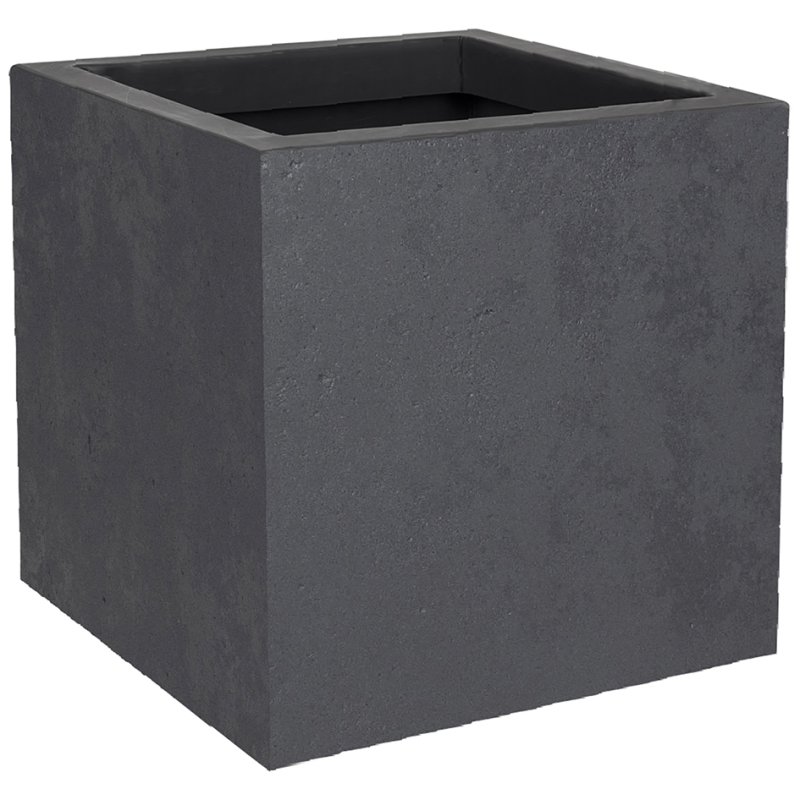 Poétic jardinière BASALT UP, carré, 295 mm, anthracite